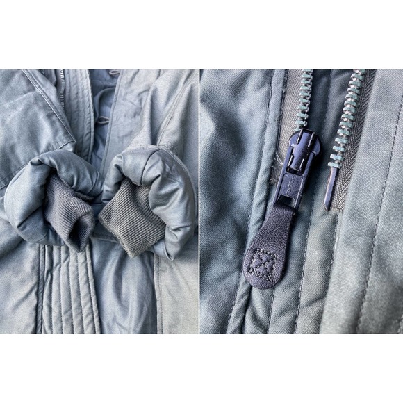 Mint Size M  N-3B Extreme Cold Weather Flight Parka Jacket Vintage 90s - Picture 4 of 5